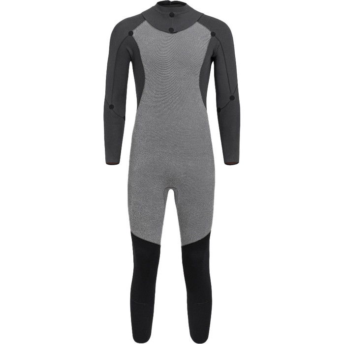 2024 Orca Hombres Vitalis Thermal Back Zip Open Water Swim Neopreno NN2U - Black